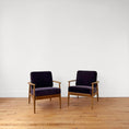 Load image into Gallery viewer, Grete Jalk-style Oak Armchairs, Pair