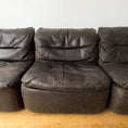 Load image into Gallery viewer, Walter Knoll Leather Sectional Sofa