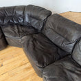 Load image into Gallery viewer, Walter Knoll Leather Sectional Sofa
