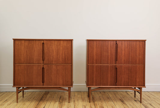 Pair of Teak Highboards by Fredericia Stolefabrik