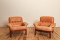 Load image into Gallery viewer, Pair of Leather Penguin Chairs
