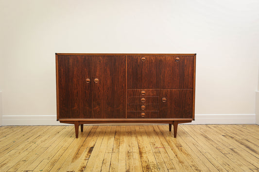 Rosewood Highboard by Marten Franckena for Fristho Franeker