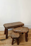 Load image into Gallery viewer, Brutalist Nesting Stools, Set of 3
