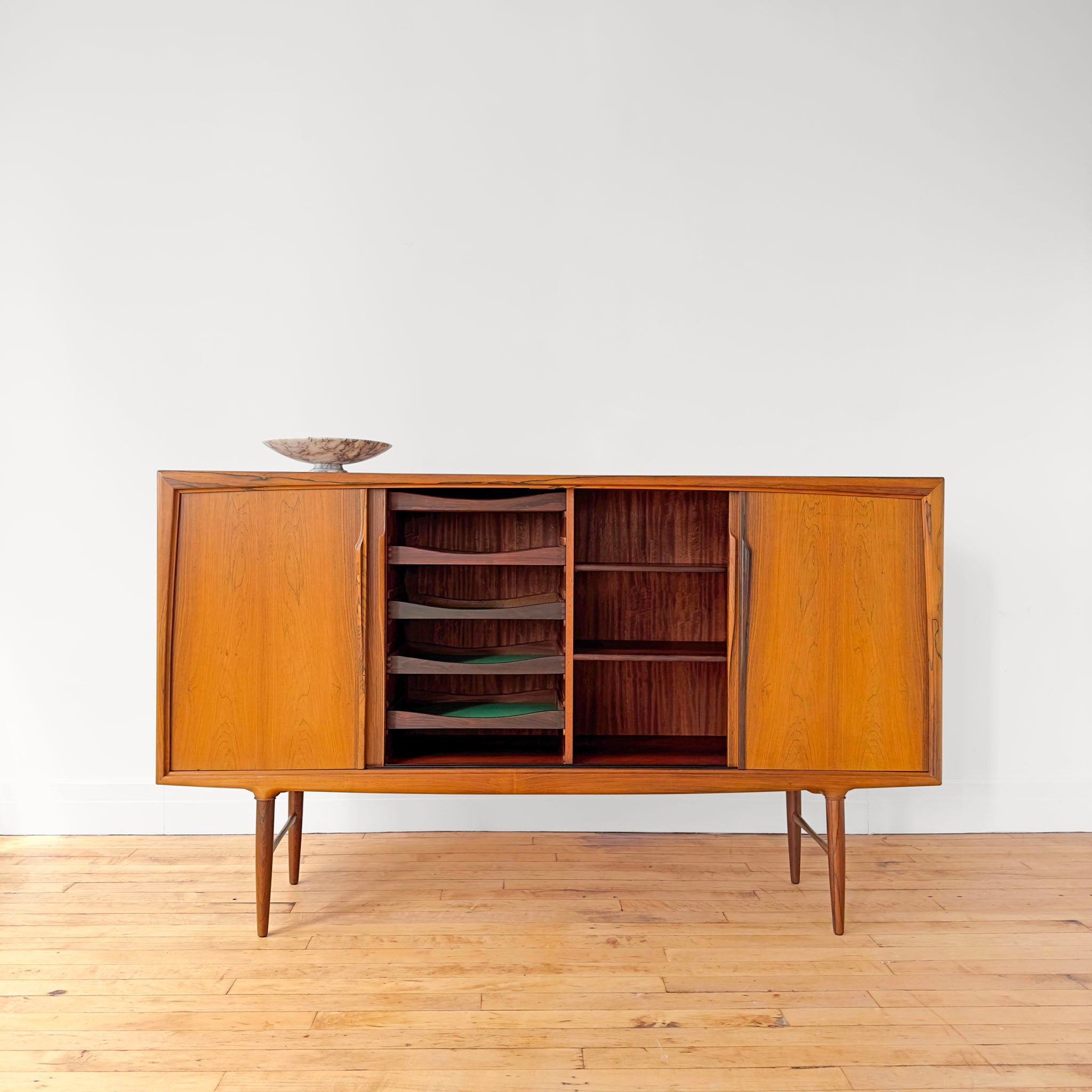 1960s Axel Christensen Rosewood Highboard