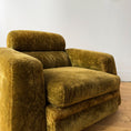 Load image into Gallery viewer, 1970s Moss Velvet Italian Lounge Chairs, Pair
