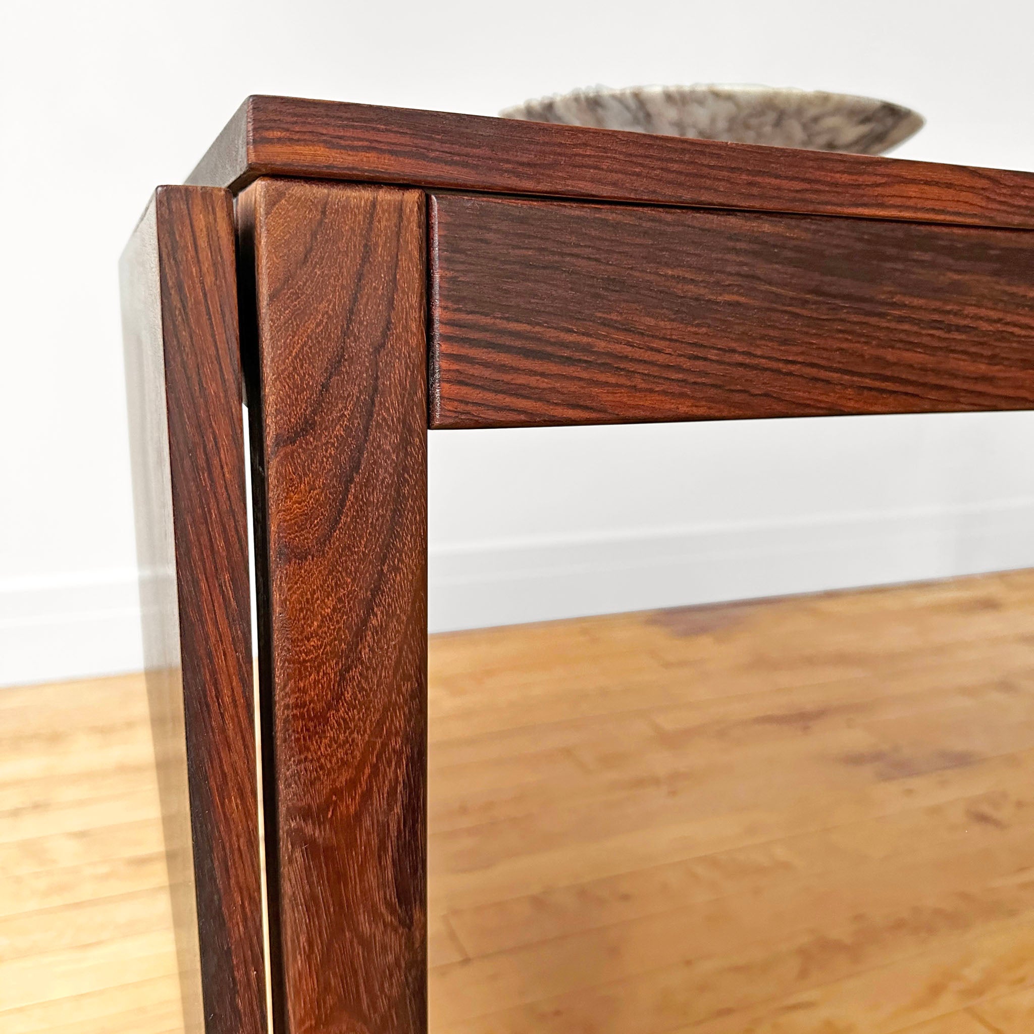 Danish Rosewood Dropleaf Dining Table