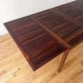 Load image into Gallery viewer, Danish Rosewood Dropleaf Dining Table
