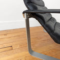 Load image into Gallery viewer, Ilmari Lappalainen "Pulkka" Chair and Footstool
