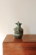 Load image into Gallery viewer, Pair of William K. Turner Lustre Raku Iridescent Glaze Urns
