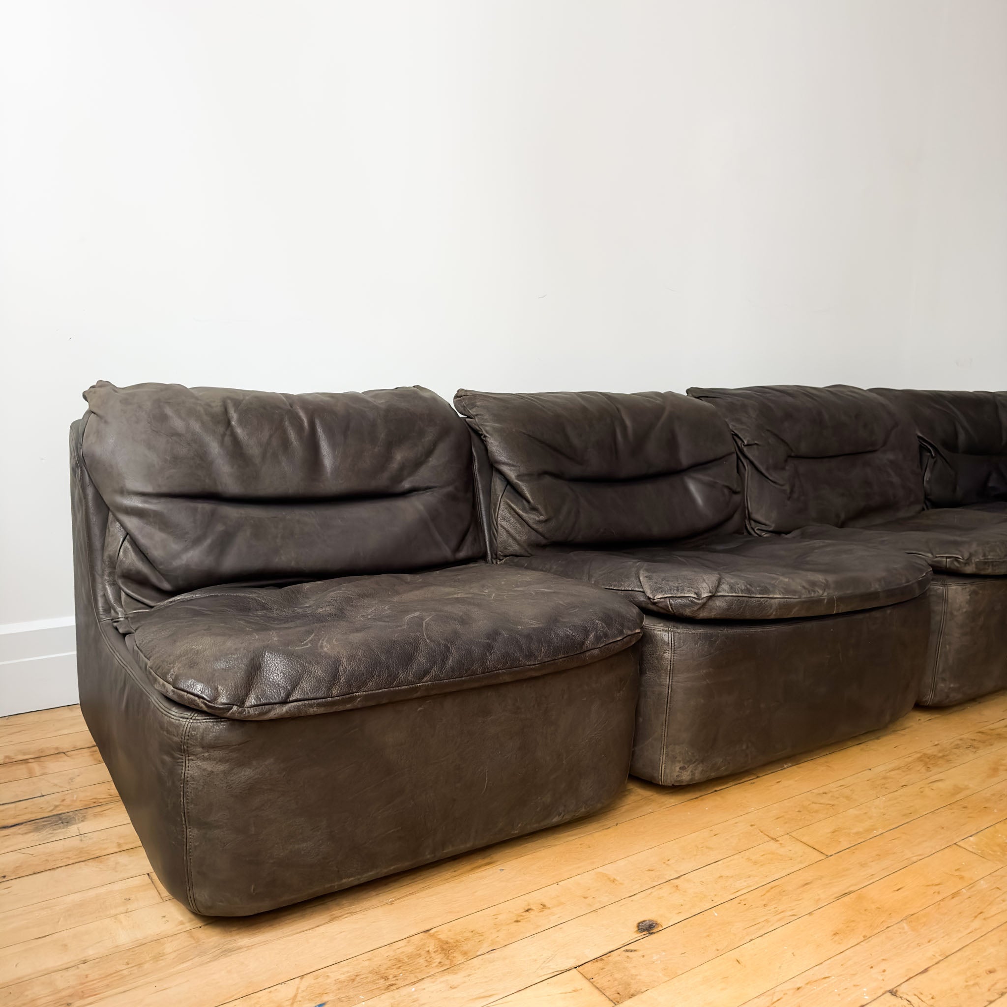 Walter Knoll Leather Sectional Sofa